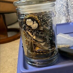 Mystery Jewelry Jar Jewelry Lot